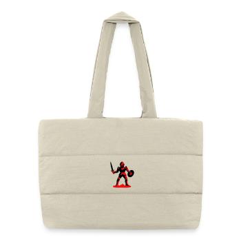 Red Knight - Puffer Shopping Bag - natural - Front