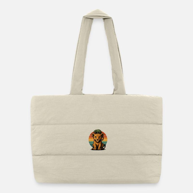 Léon Jeune Caméléon Sac shopping matelassé
