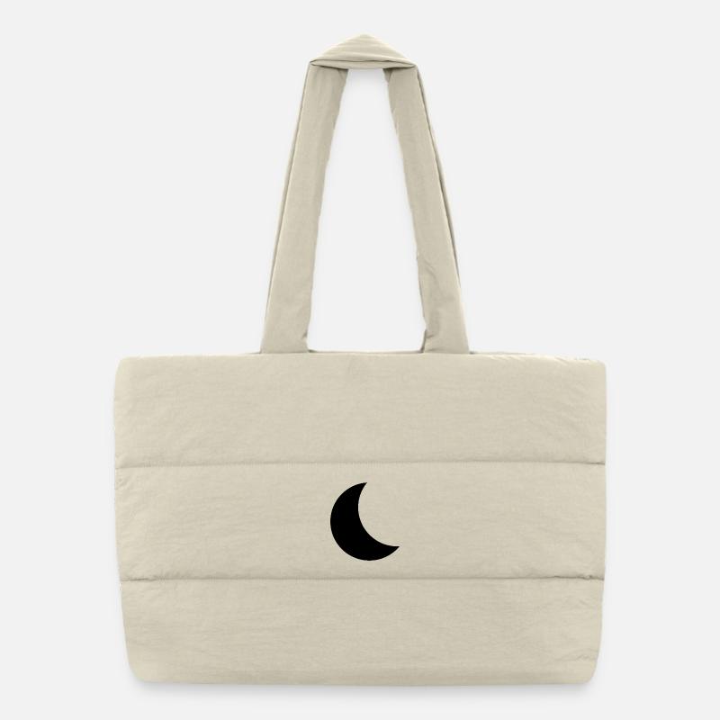 moon Puffer Shopping Bag