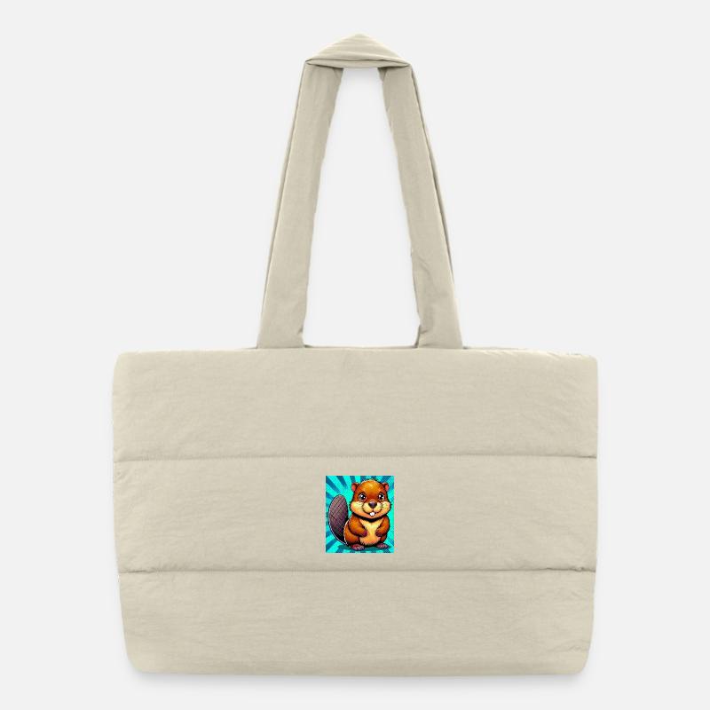 Sac shopping matelassé