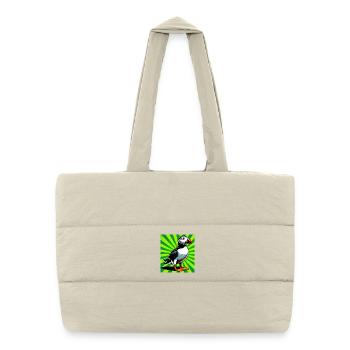 puffin - Puffer Shopping Bag - natural - Front