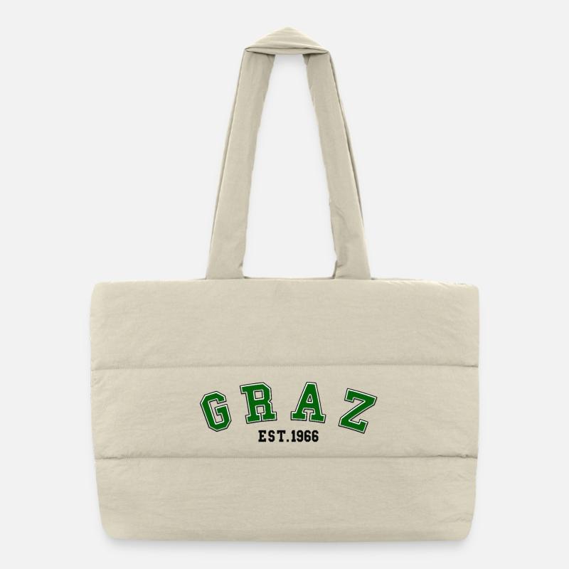 Graz Fondée en 1966 Sac shopping matelassé
