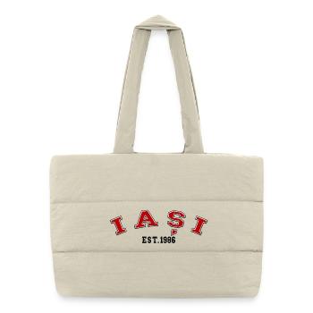 Iași, fondée en 1986 - Sac shopping matelassé - blanc naturel - Devant