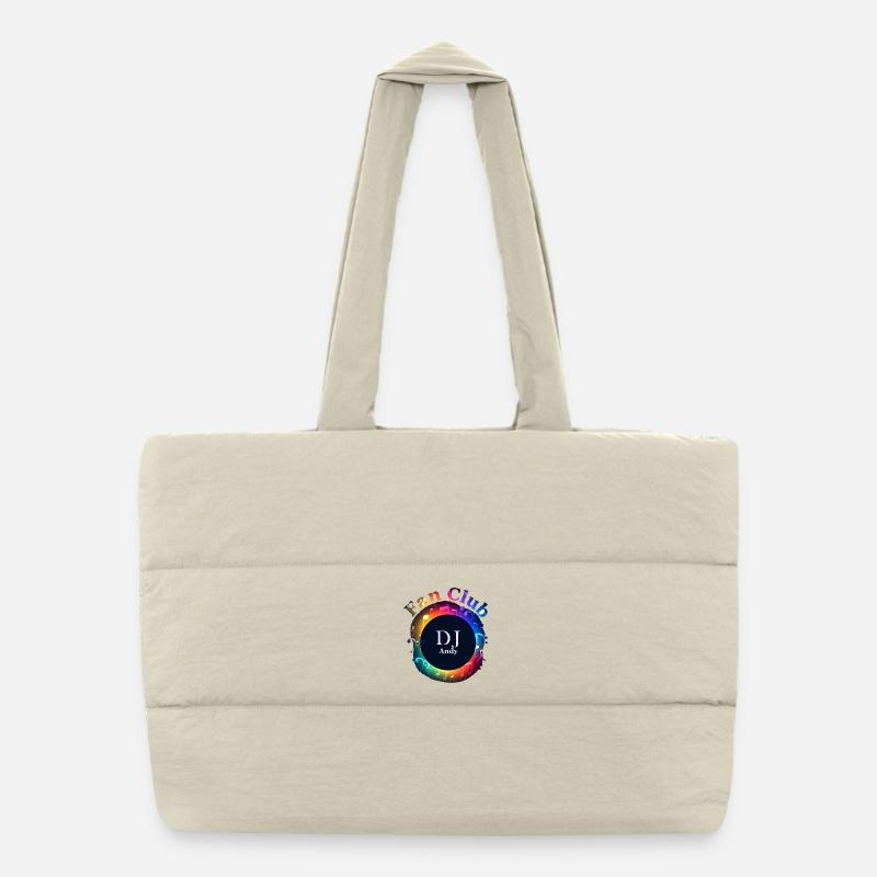 DJ_Andy_Fan_Club Sac shopping matelassé