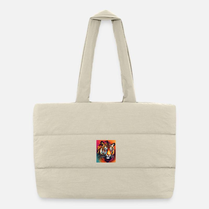 Tigre Sac shopping matelassé