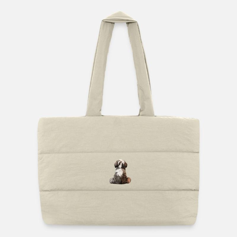 Shih Tzu Sac shopping matelassé