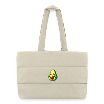 Avocat - Sac shopping matelassé - blanc naturel - Devant
