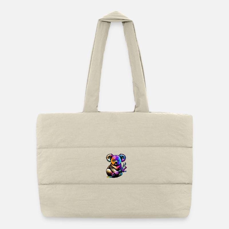 Sac shopping matelassé