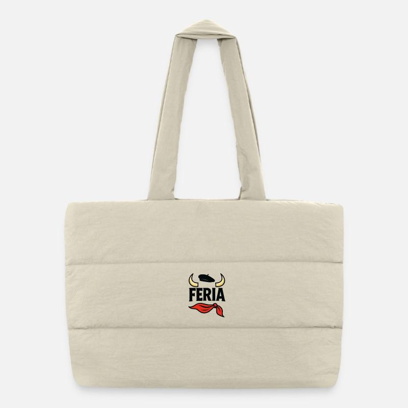 Feria – Baskenland Puffer-Einkaufstasche