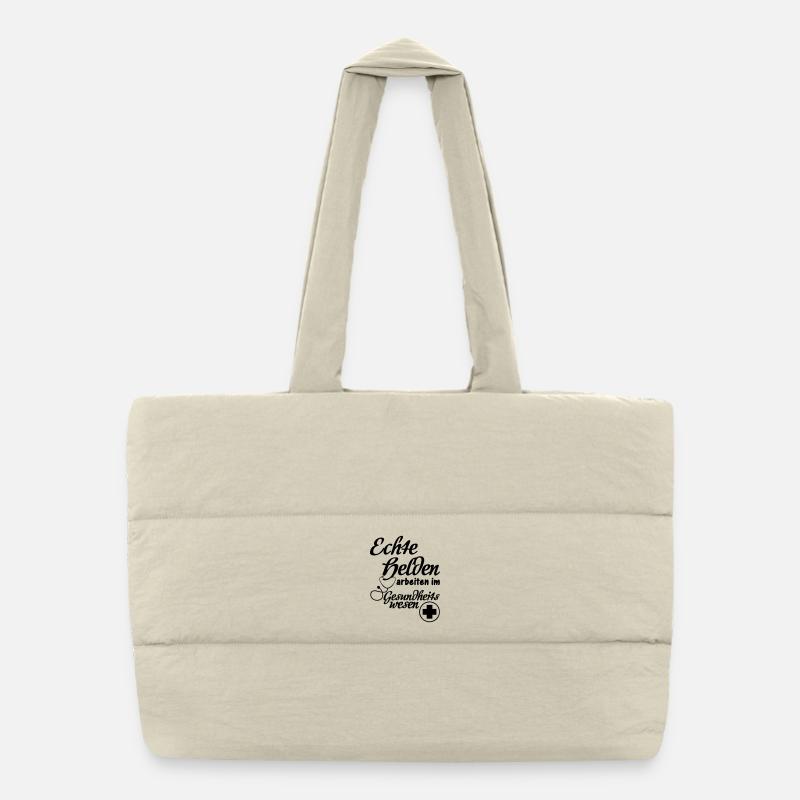 Gesundheitswesen Helden Medizin, Geschenk Puffer-Einkaufstasche