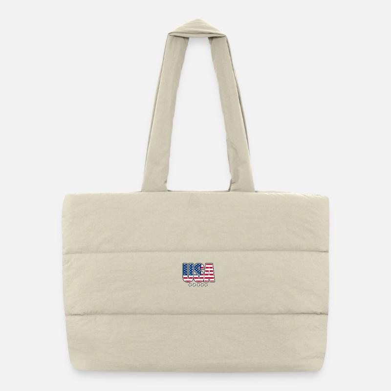 USA Puffer-Einkaufstasche