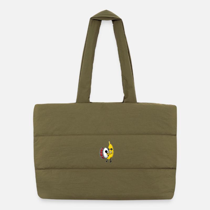 Banane Sac shopping matelassé