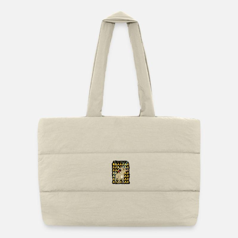 Chèvre orage Sac shopping matelassé