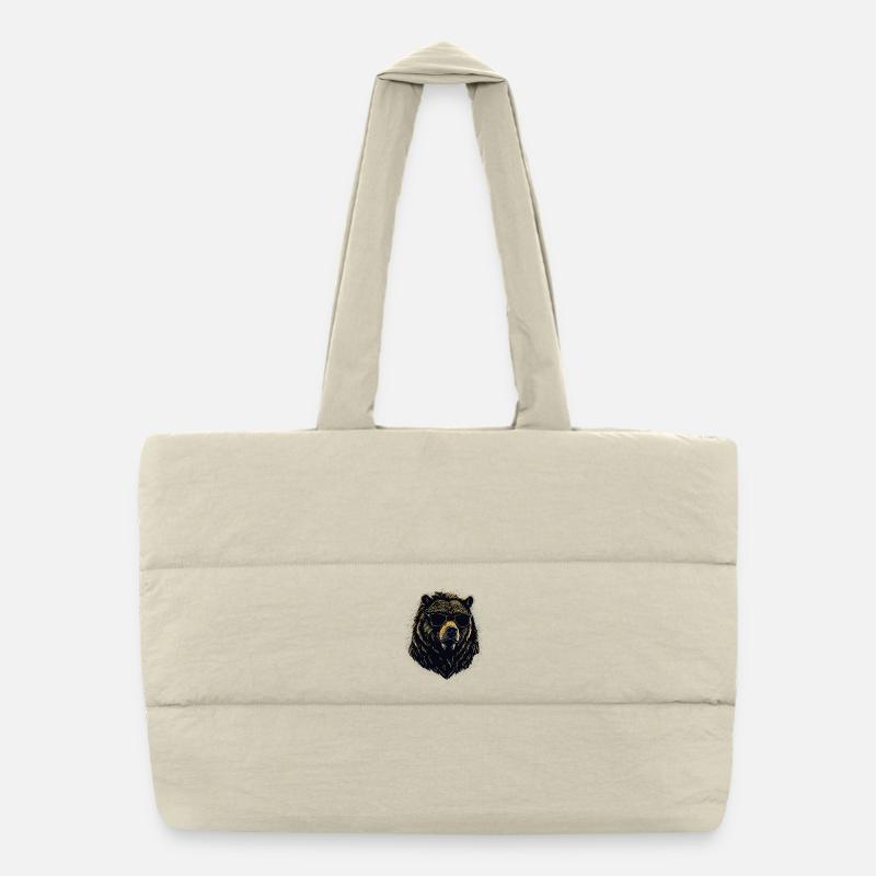 Grizzly Puffer-Einkaufstasche