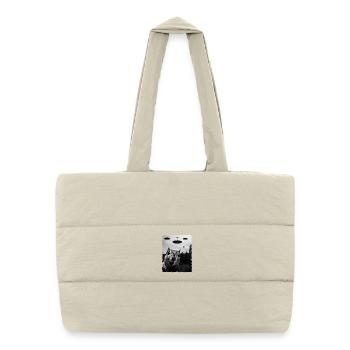 Squirrel Alien Invasion Uap Weirdcore - Puffer Shopping Bag - natural - Front