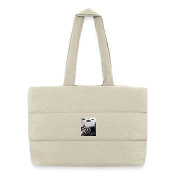Raccoon Alien Invasion Uap Weirdcore - Puffer Shopping Bag - natural - Front