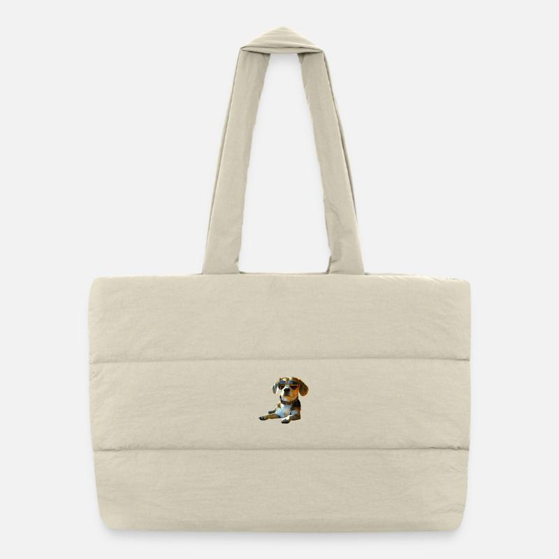 Beagle Chiot Beagles Chien mignon Beagle anglais Sac shopping matelassé