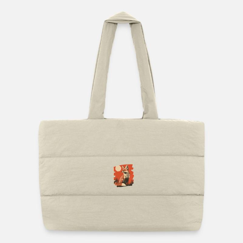 Fuchs Puffer-Einkaufstasche