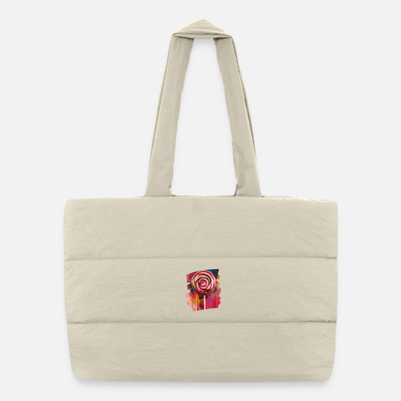 Sucette sucette bonbons bonbons Sac shopping matelassé