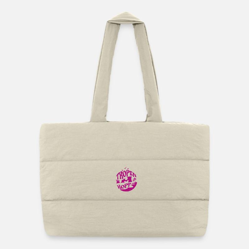 Illustration de l’espoir tropical Sac shopping matelassé