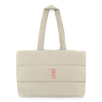 Édition Limitée 2007 18ème Cadeau d’Anniversaire - Sac shopping matelassé - blanc naturel - Devant
