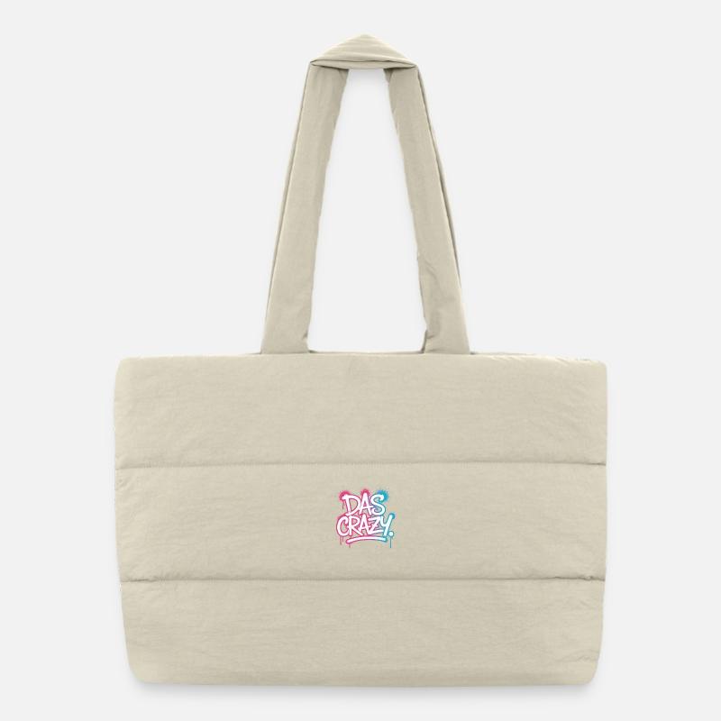 The Crazy Youth Language Insider Mème Cool Crazy Sac shopping matelassé