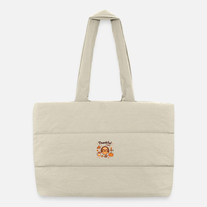 Illustration de l’ambiance de la dinde reconnaissante Sac shopping matelassé