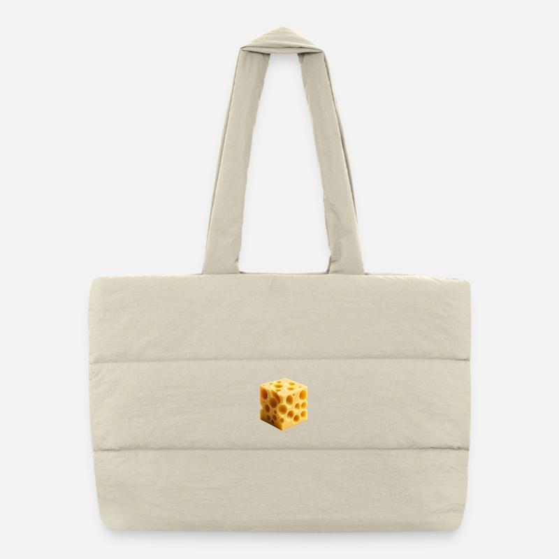 Costume de fromage Sac shopping matelassé