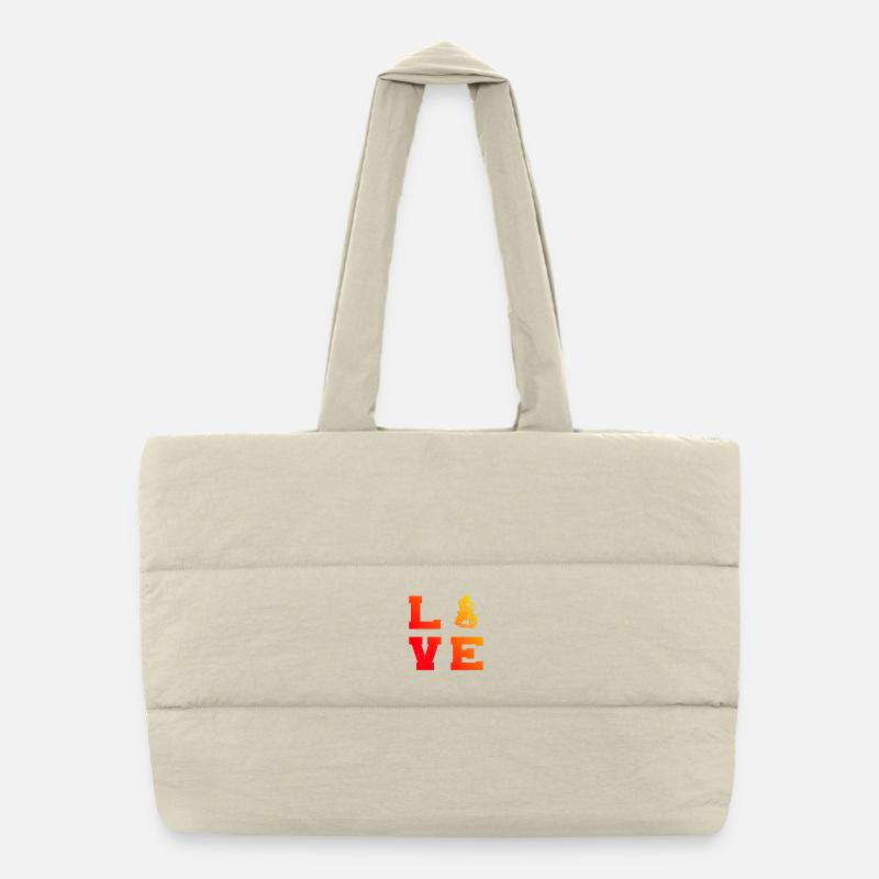 Compact motocross design for motocross Puffer Shopping Bag