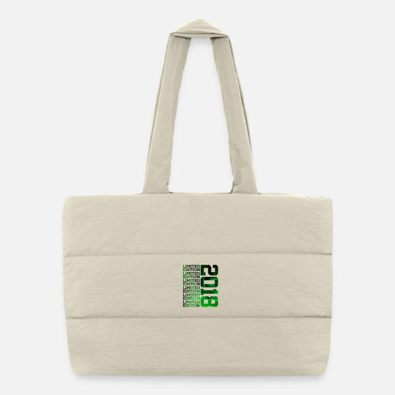 LIMITED EDITION 2018 8 YEARS 8TH BIRTHDAY Puffer Shopping Bag