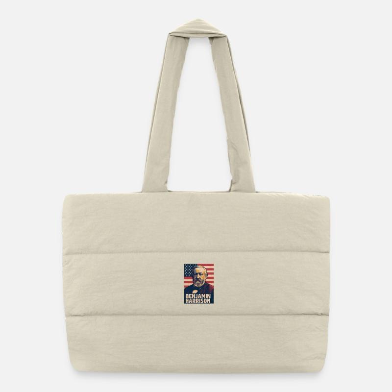 Benjamin Harrison, États-Unis Sac shopping matelassé