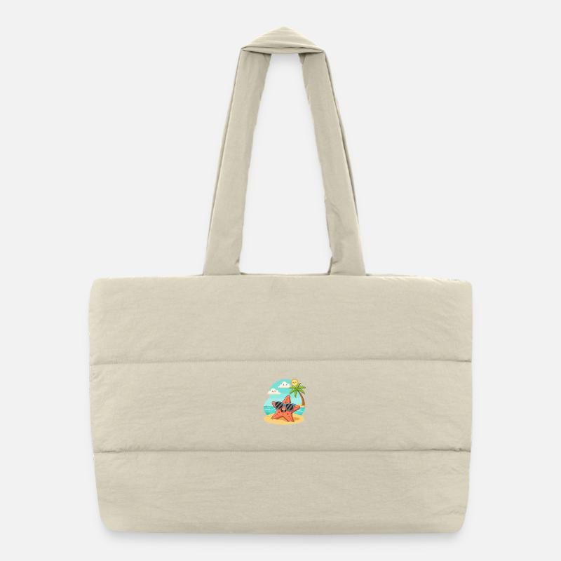 Sonnenstern Beach Fun Puffer Shopping Bag