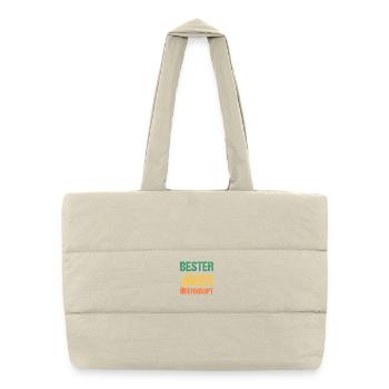 Hunting Hunting Huntsman Hunters - Puffer Shopping Bag - natural - Front