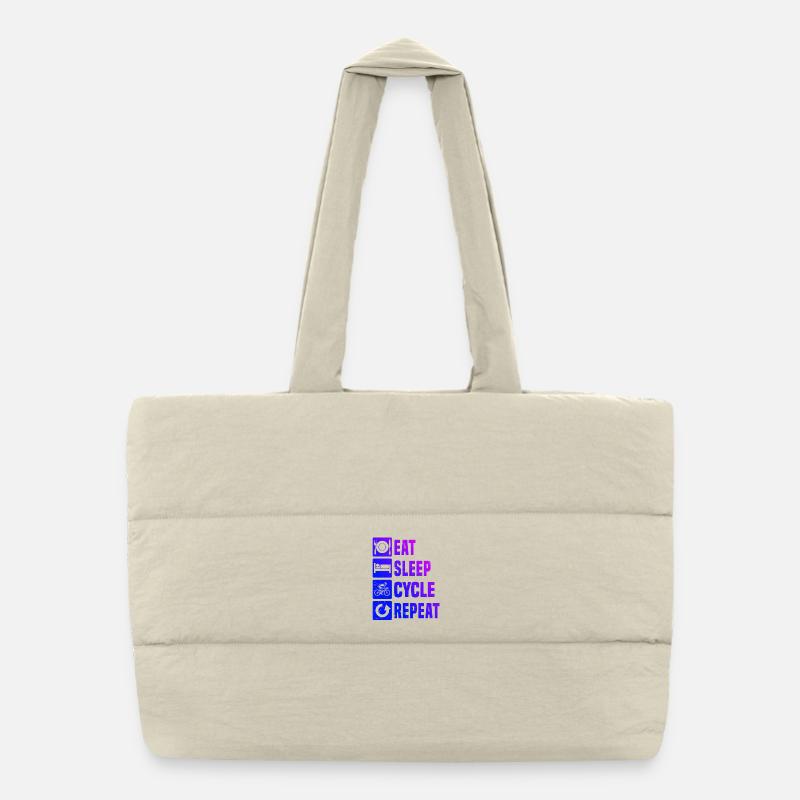 Idée cadeau pour un vélo de route avec vélo de route Sac shopping matelassé