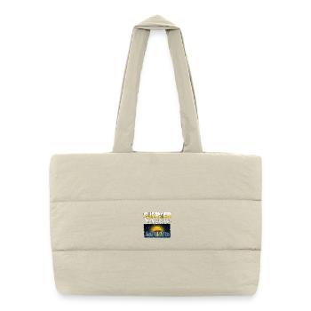 Litha Pagan Summer Solstice Midsummer Midsommar - Puffer Shopping Bag - natural - Front