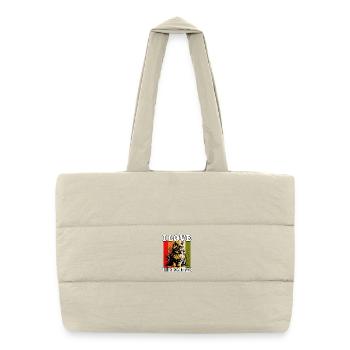 I Love British Shorthair - Puffer Shopping Bag - natural - Front