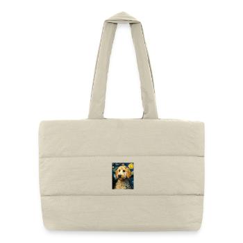 Havanais - Sac shopping matelassé - blanc naturel - Devant