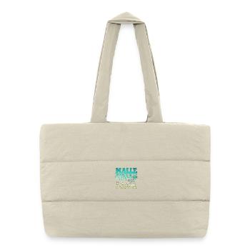 Malle Girls Tour Mallorca Holiday Party - Puffer Shopping Bag - natural - Front