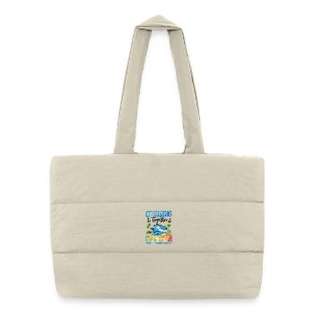 Croisière ensemble Cancún Créer des souvenirs - Sac shopping matelassé - blanc naturel - Devant