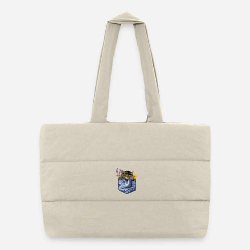 Kätzchen Tasche Puffer-Einkaufstasche