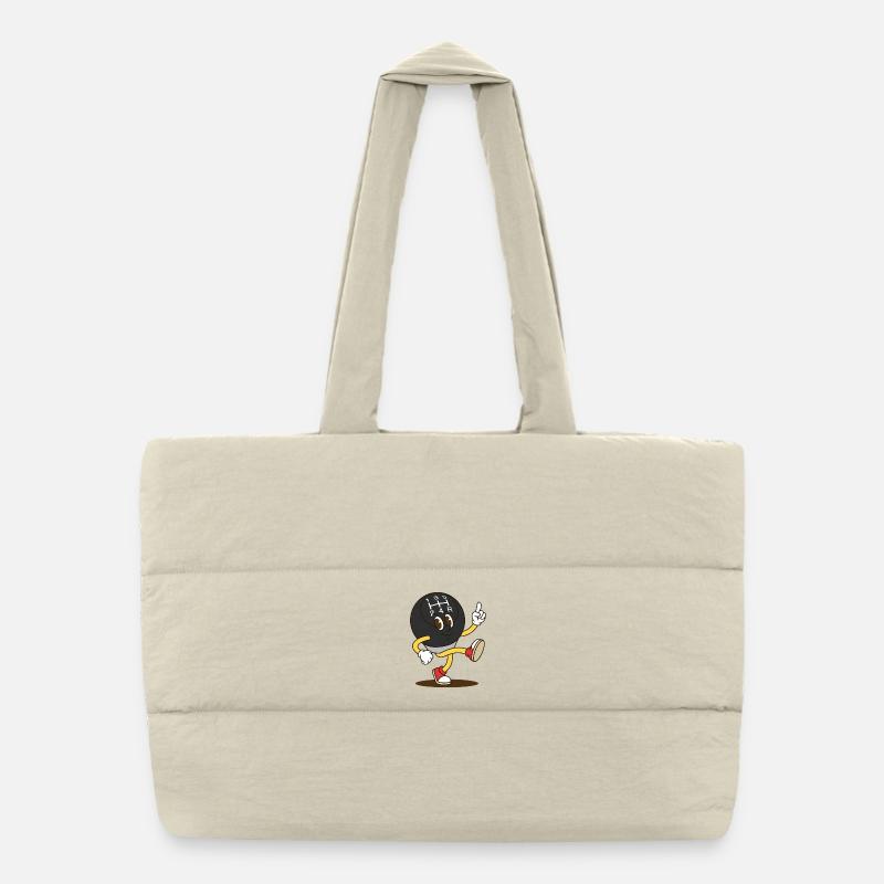 Danse du Héros du Bouton de Shift Sac shopping matelassé