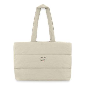 Jamais sans mes connasses - Sac shopping matelassé - blanc naturel - Devant