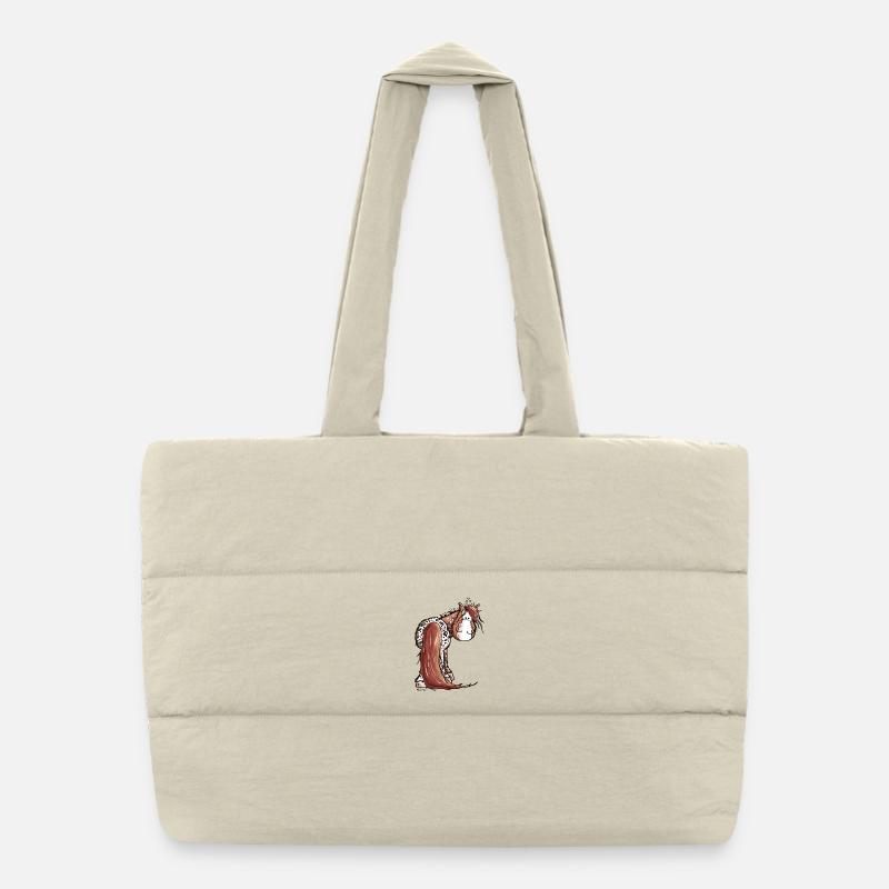 Mignon Appaloosa Cheval Sac shopping matelassé