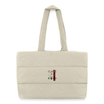 Automobile Classic Cars - Puffer Shopping Bag - natural - Front
