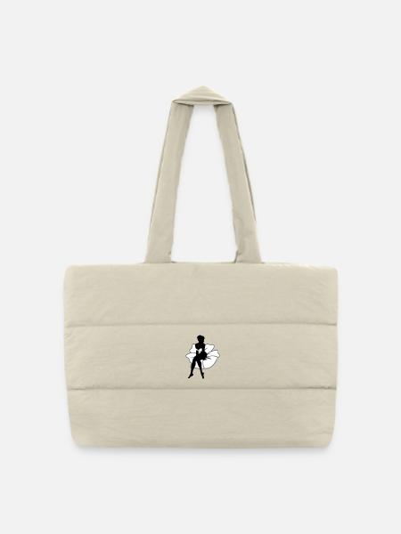 Mrs. Blume - Puffer Shopping Bag - natural