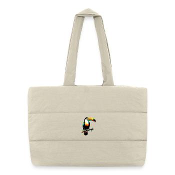 Toucan - Puffer Shopping Bag - natural - Front