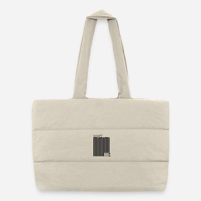 Don't Mimimi Me – Jammern hilft nie weiter Puffer-Einkaufstasche