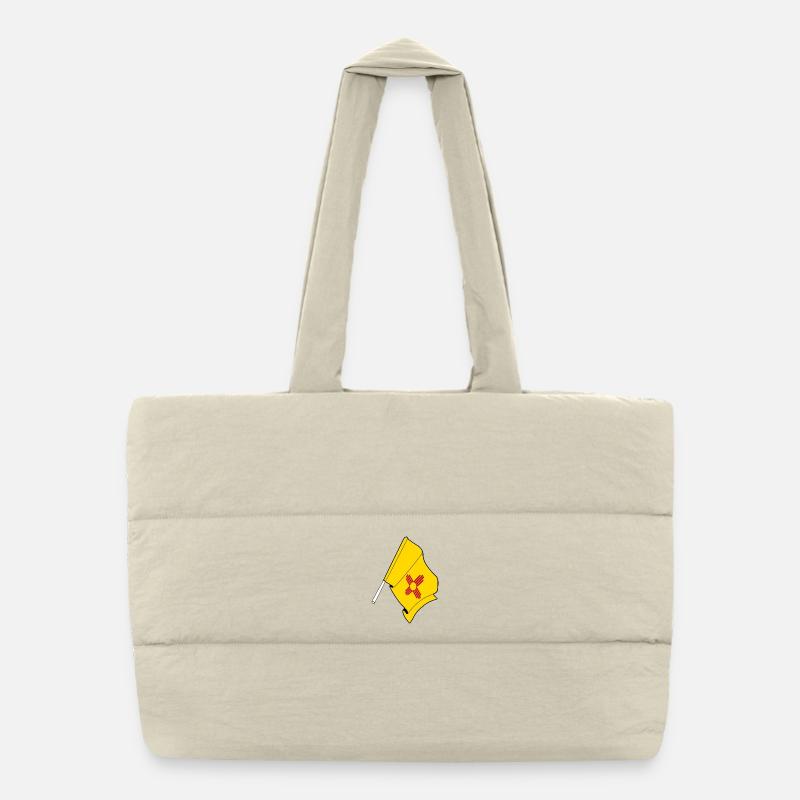 Drapeau du Nouveau-Mexique Sac shopping matelassé
