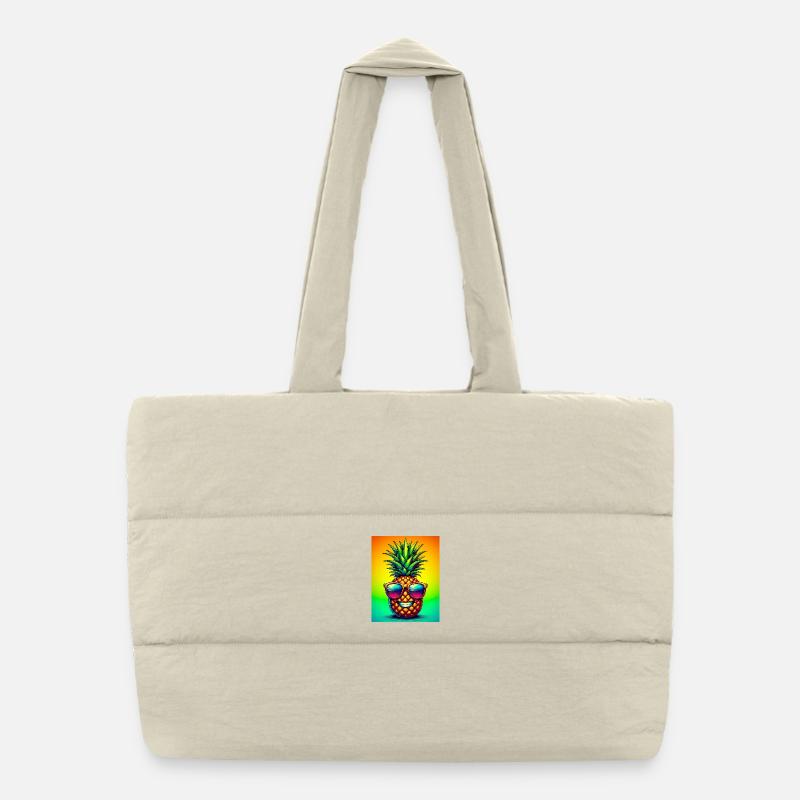 Sac shopping matelassé