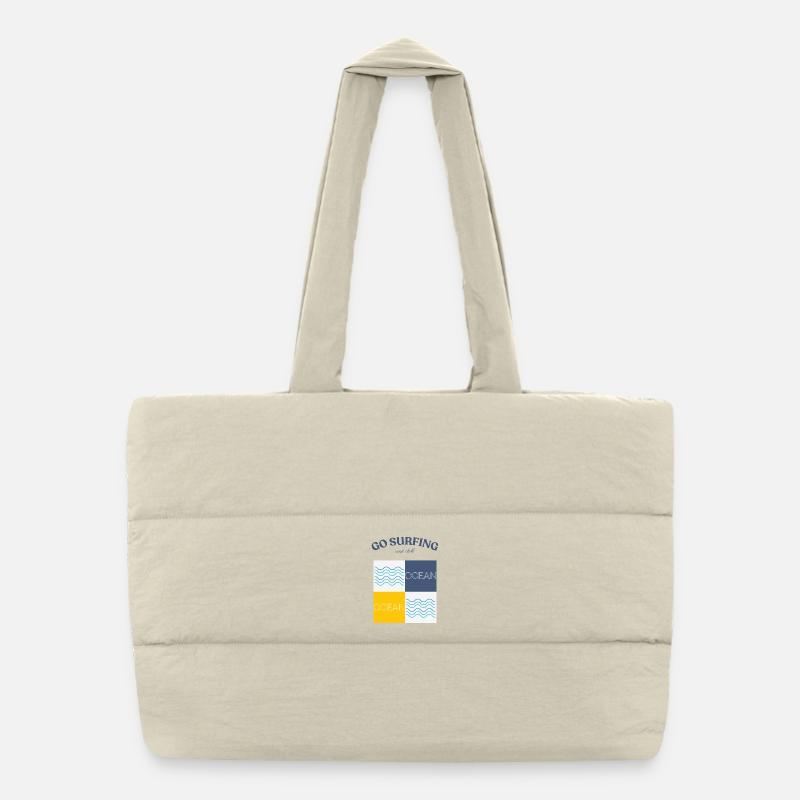 Sac shopping matelassé